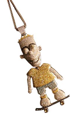 gucci mane bart chain.